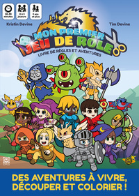 Image de Mon Premier jeu de rôle, une aventure à colorier
