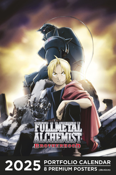 Image de Calendrier Portfolio 2025 Fullmetal Alchemist