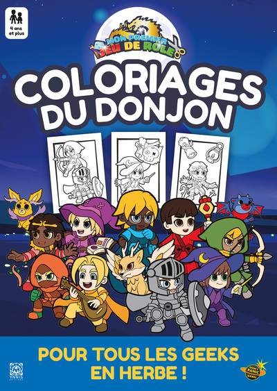 Picture of Les Coloriages du Donjon, Mon Premier jeu de rôle