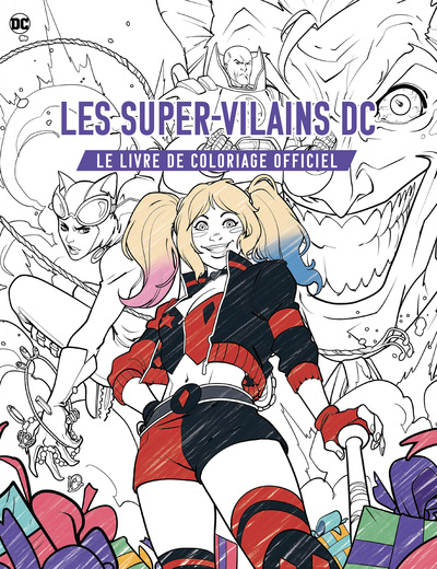 Image de Les super-vilains DC, le livre de coloriage officiel