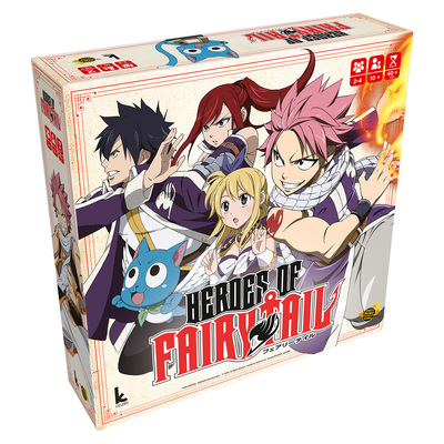 Image de Heroes of Fairy Tail / Jeu de société / À partir de 10 ans / 2-4 joueurs / 40 minutes