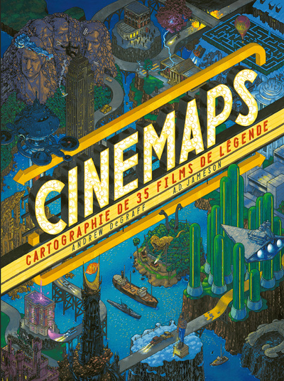 Picture of Cinemaps, cartographie de 35 films de légende