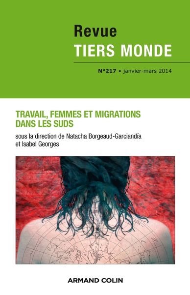 Image de Revue Tiers Monde n° 217 (1/2014) Travail, femmes et migrations dans les Suds
