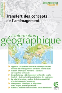 Image de L'information géographique - Vol. 75 (4/2011)