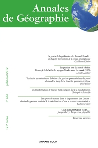 Image de Annales de Géographie n° 686 (4/2012)