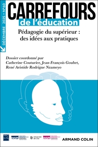 Image de Carrefours de l'éducation n°60 (2/2025)