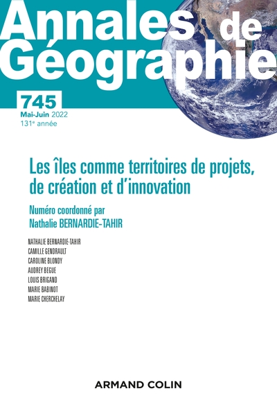 Picture of Annales de géographie - N° 745 3/2022