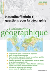 Image de L'information géographique - Vol. 76 (2/2012)