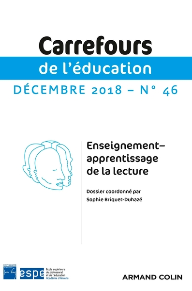 Image de Carrefours de l'éducation n°46 (2/2018)