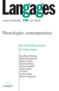 Image de Langages n° 198 (2/2015) Phonologies contemporaines
