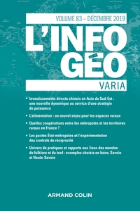 Picture of L'Information géographique (4/2019) Varia