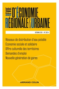 Picture of Revue d'économie régionale et urbaine Nº4/2021 Varia