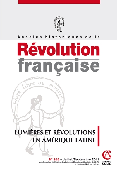 Picture of Annales historiques de la Révolution française n° 365 (3/2011)
