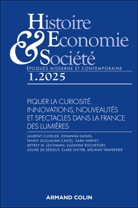 Image de Histoire, Economie et Société 1/2025