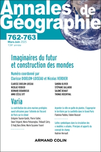 Picture of Annales de géographie - N°762-763 2-3/2025