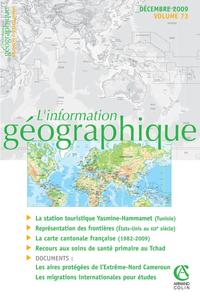 Image de L'information géographique - Vol. 73 (4/2009)