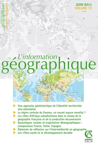 Image de L'information géographique - Vol. 75 (2/2011)