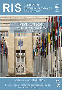 Image de Revue internationale et stratégique n° 102 (2/2016) Nation, États, mondialisation