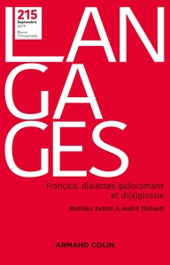Picture of Langages Nº 215 3/2019 Français, dialectes galloromans et di(a)glossie
