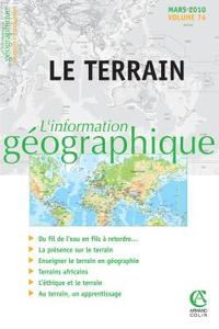Image de L'information géographique - Vol. 74 (1/2010) Le Terrain