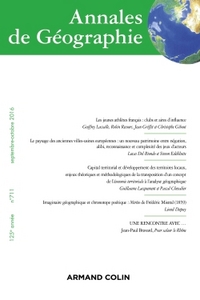 Image de Annales de géographie n° 711 (5/2016) Varia
