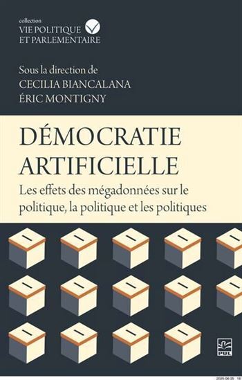 Image de DEMOCRATIE ARTIFICIELLE. LES EFFETS DES MEGADONNEES SUR LE
