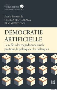 Image de DEMOCRATIE ARTIFICIELLE. LES EFFETS DES MEGADONNEES SUR LE