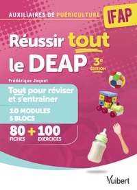 Picture of Réussir tout le DEAP en 80 fiches de révision et 100 entrainements - Pour les auxiliaires de puériculture