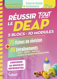 Picture of Réussir tout le DEAP en 75 fiches de révision et 80 entrainements - Pour les auxiliaires de puériculture