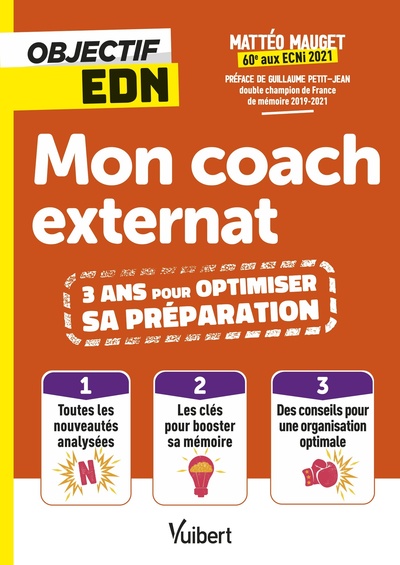 Picture of Objectif EDN : Mon coach externat, 3 ans pour optimiser sa préparation