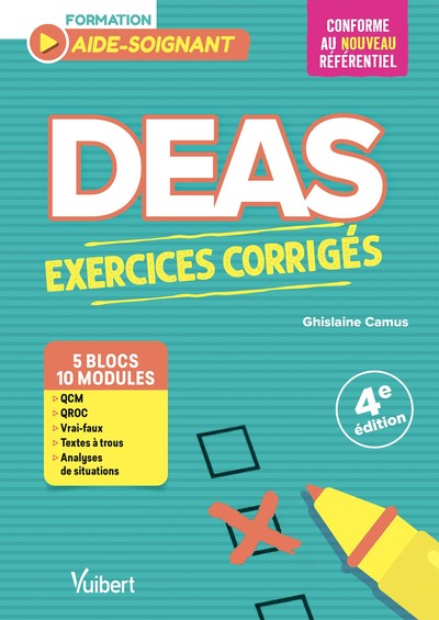 Picture of DEAS - Exercices corrigés pour les aides-soignants