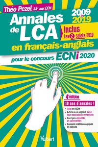 Image de Annales de LCA en français-anglais pour le concours ECNi 2020