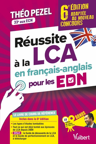 Picture of Réussite à la LCA en français-anglais pour le concours EDN
