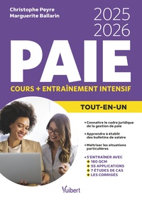 Image de Le Tout-en-un Paie 2025-2026 - Cours + entraînement intensif
