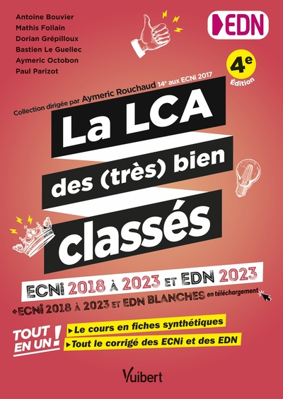 Image de La LCA des (très) bien classés pour les EDN