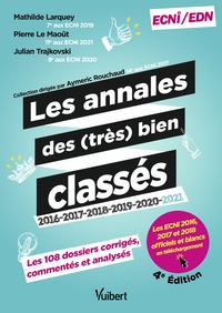 Image de Les annales des (très) bien classés pour les ECNi/EDN