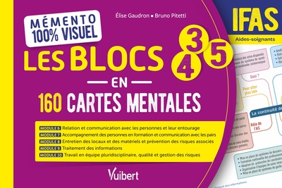 Image de Mémento 100% visuel - Les blocs 3, 4 et 5 en 160 cartes mentales - IFAS