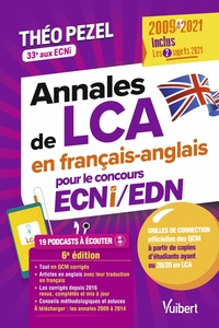 Image de Annales de LCA en français-anglais 2009-2021 pour le concours ECNi/EDN