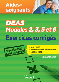Picture of DEAS - Modules 2,3, 5 et 6 - Exercices corrigés