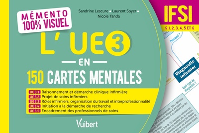 Picture of Mémento 100% visuel - L’UE 3 en 150 cartes mentales - IFSI