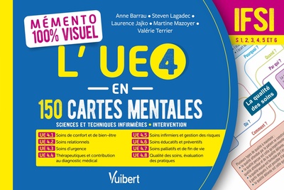 Picture of Mémento 100% visuel - L'UE 4 en 150 cartes mentales - IFSI