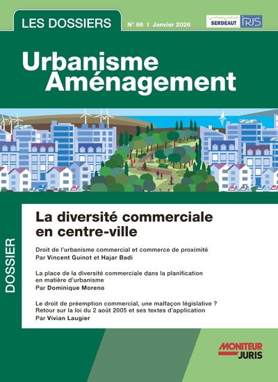 Image de Les Dossiers Urbanisme Aménagement - n°66 janvier 2026