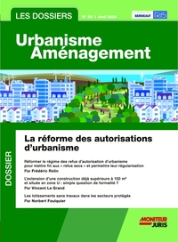 Image de Les Dossiers Urbanisme Aménagement - n°59 avril 2024