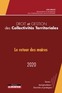 Image de Droit et Gestion des Collectivités Territoriales - 2020
