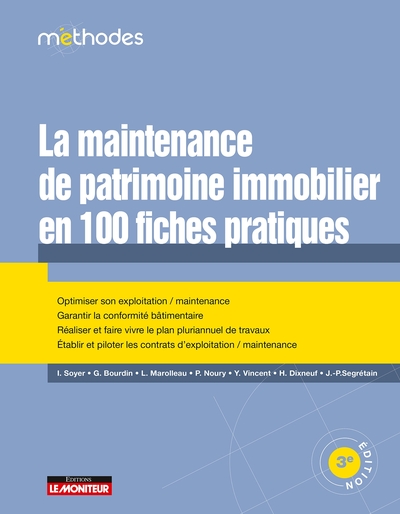 Picture of La maintenance du patrimoine immobilier en 100 fiches pratiques