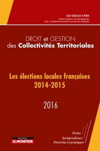 Picture of Droit et gestion des collectivités territoriales 2016