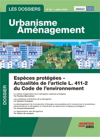 Picture of Les Dossiers Urbanisme Aménagement - n°56 août 2023