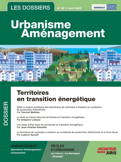 Picture of Les Dossiers Urbanisme Aménagement - n°55 juin 2023