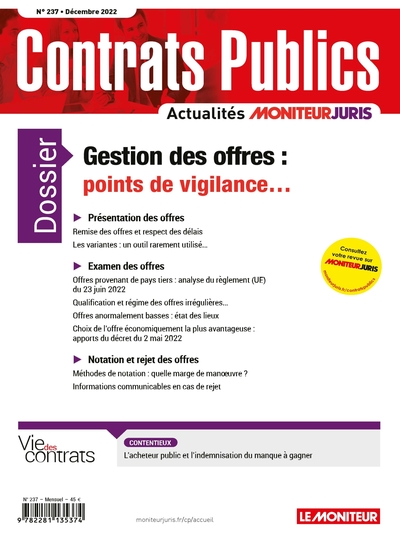 Picture of ACCP  n° 237 décembre 2022