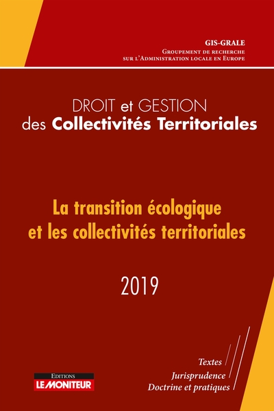 Picture of Droit et gestion des Collectivités Territoriales - 2019
